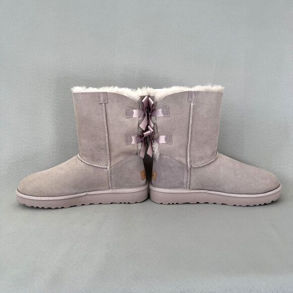 SORRY ITEM SOLD!!! Bailey Bow Purple Shearling Suede Wool Coquette Festival - Picture 9 of 16